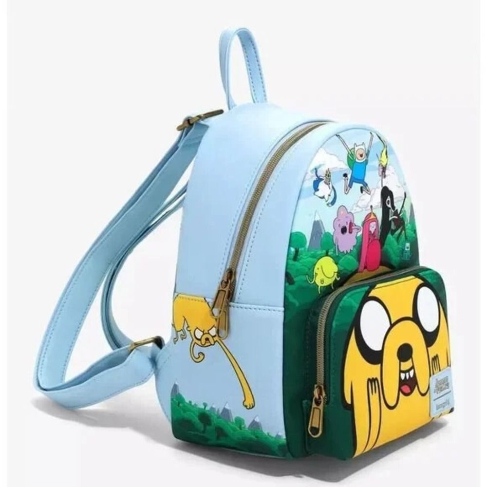 Loungefly Cartoon Network Adventure Time Characters Mini Backpack - Picture 2 of 5